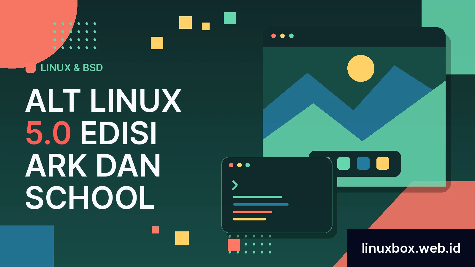 ALT Linux 5.0 Edisi Ark dan School