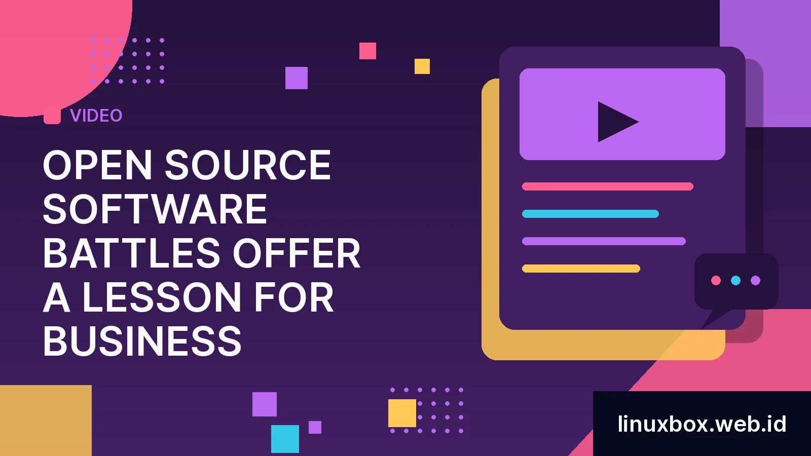 VIDEO: Open source software battles offer a lesson for business