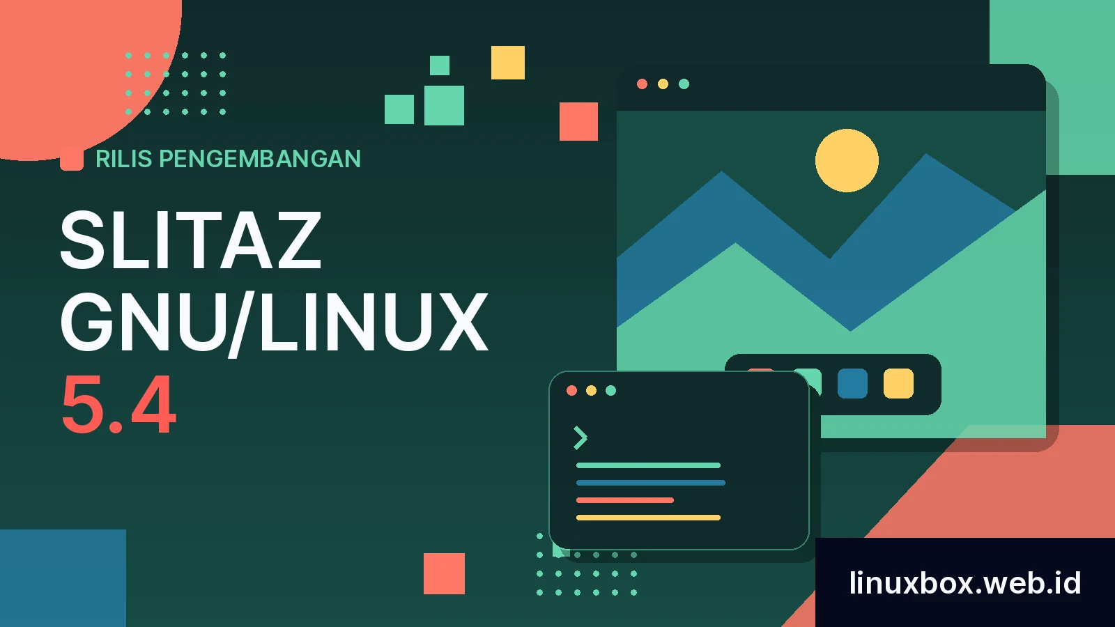 Rilis Pengembangan SliTaz GNU/Linux 5.4