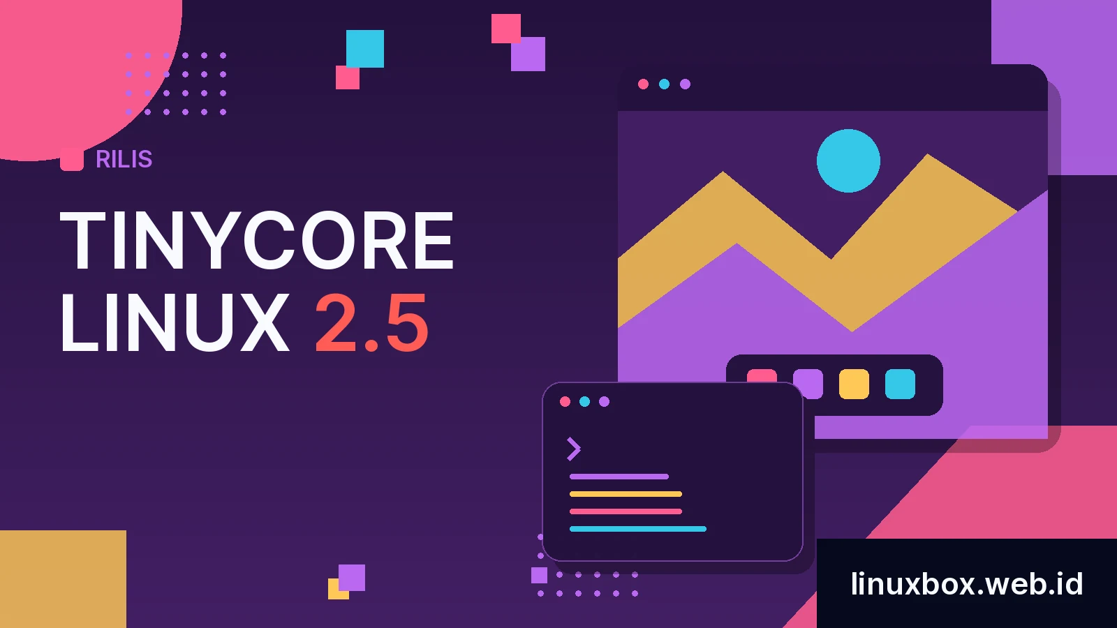 Rilis TinyCore Linux 2.5
