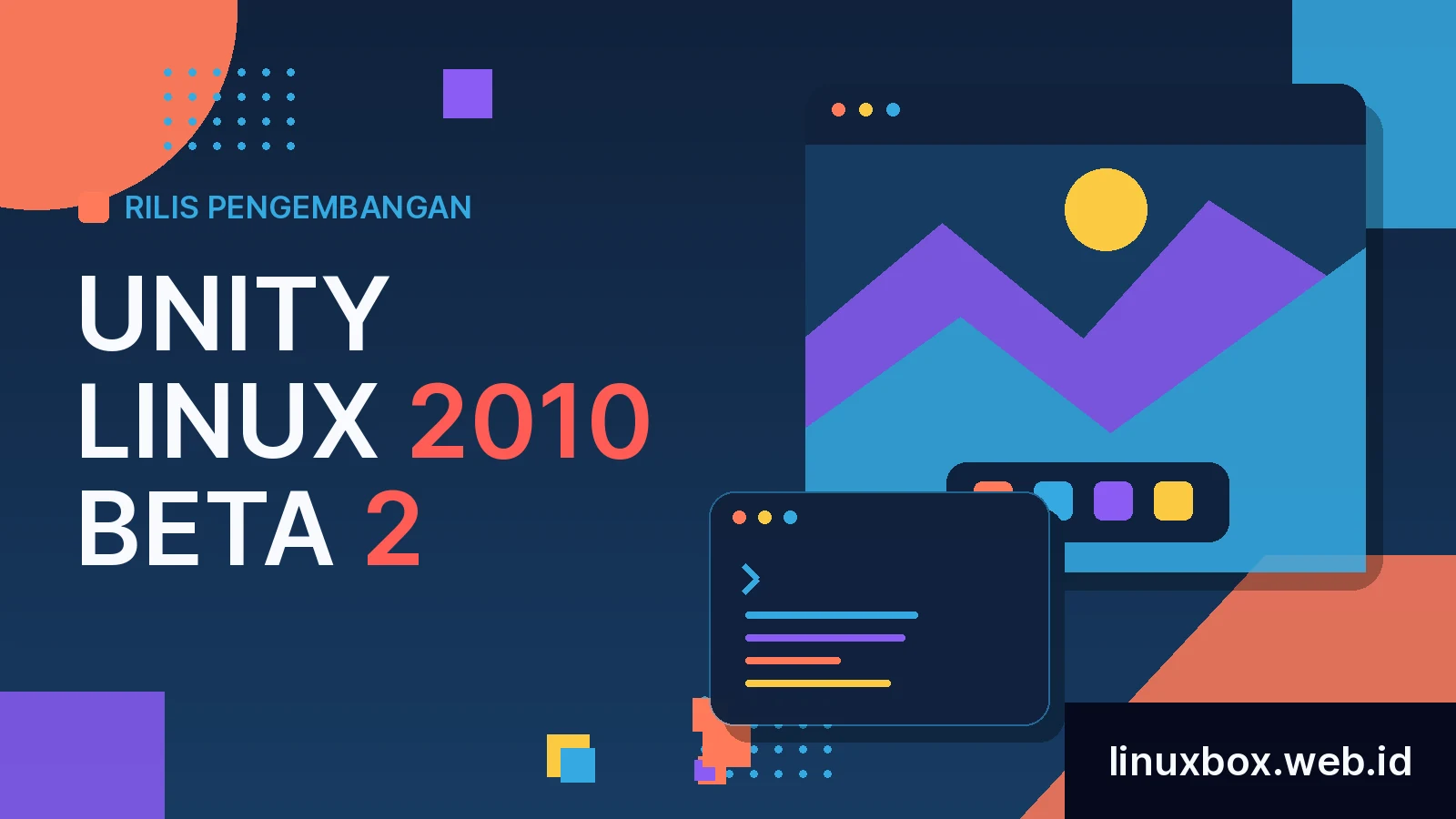 Rilis Pengembangan Unity Linux 2010 Beta 2