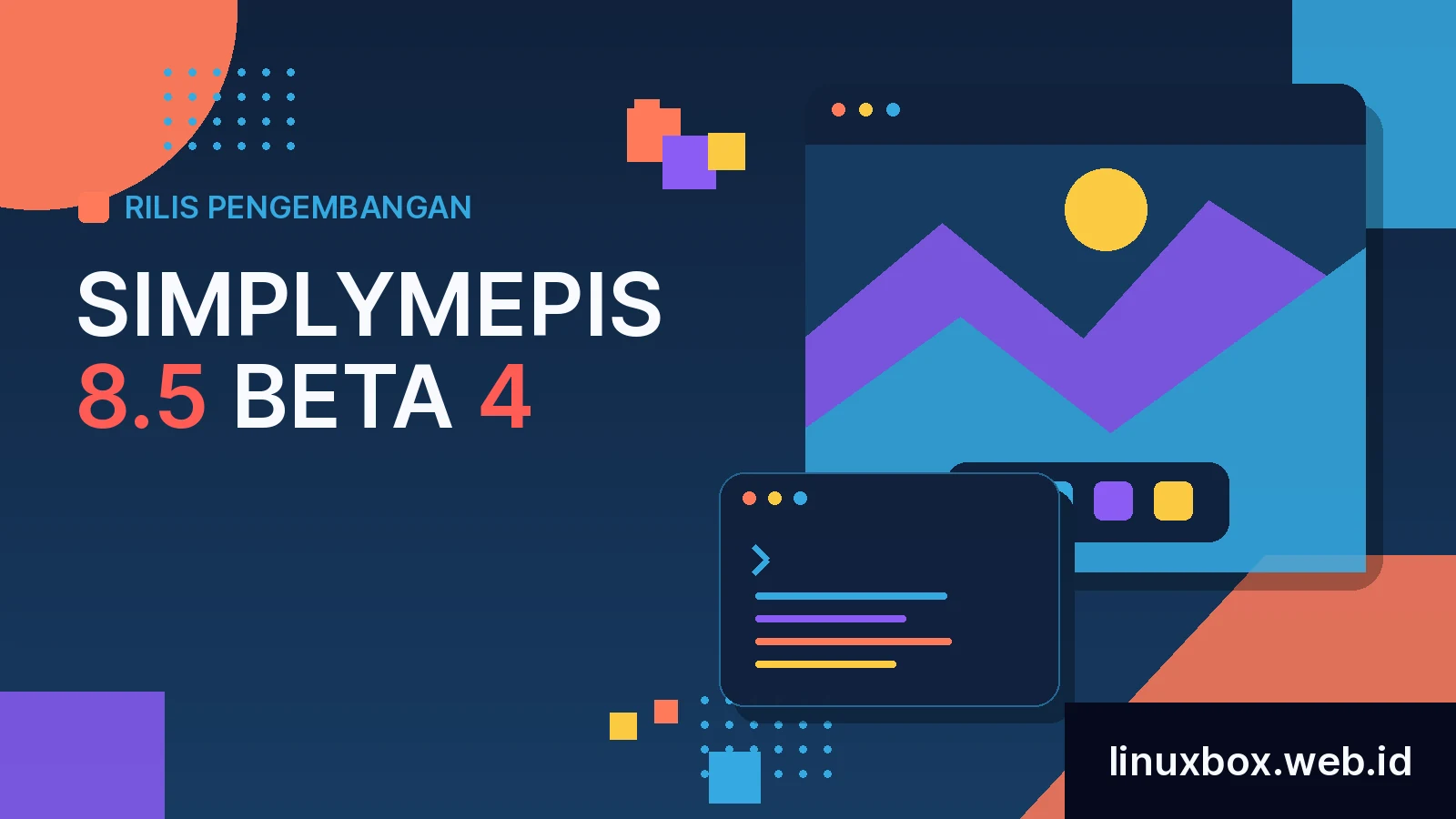 Rilis Pengembangan SimplyMEPIS 8.5 Beta 4