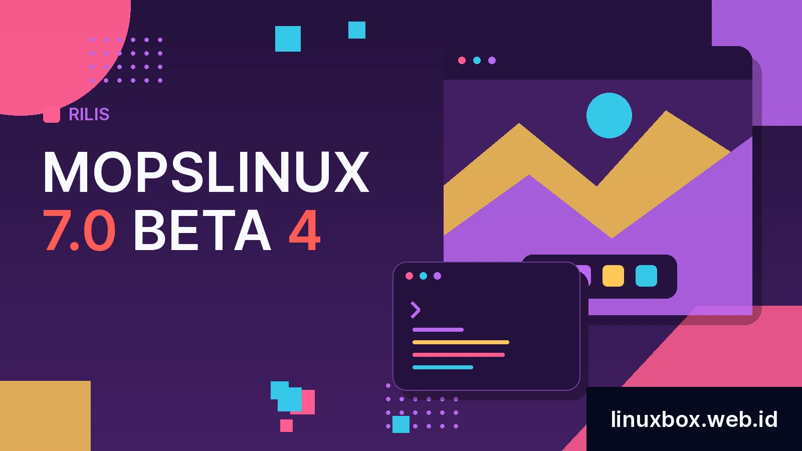 Rilis MOPSLinux 7.0 Beta 4