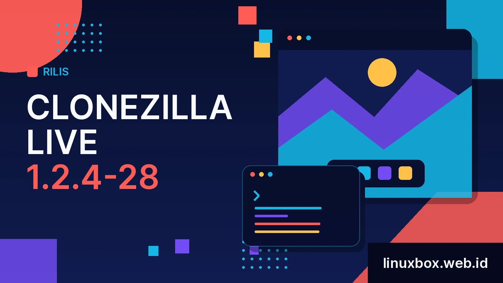 Rilis Clonezilla Live 1.2.4-28