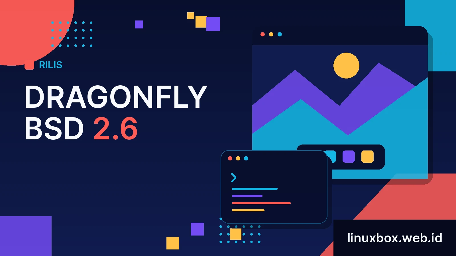 Rilis DragonFly BSD 2.6