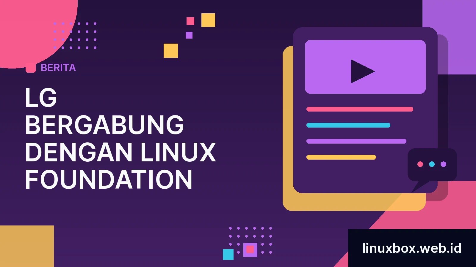 LG bergabung dengan Linux Foundation
