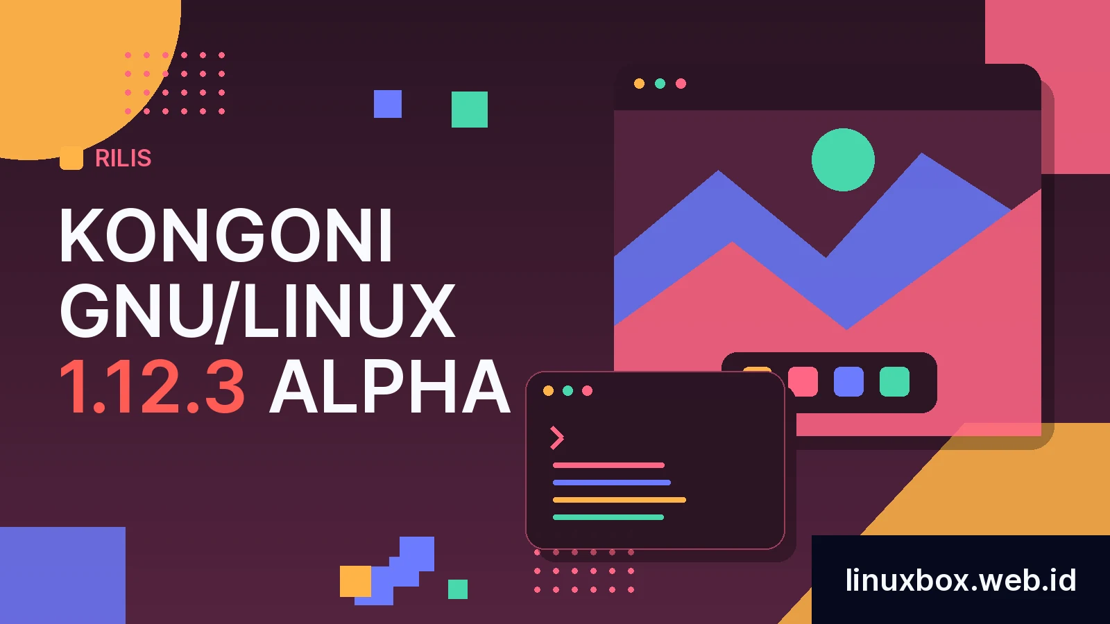 Rilis Kongoni GNU/Linux 1.12.3 Alpha