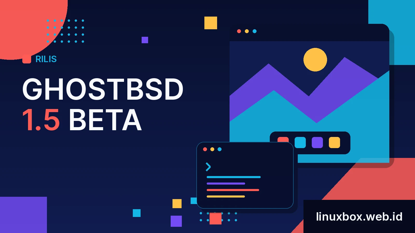 Rilis GhostBSD 1.5 Beta