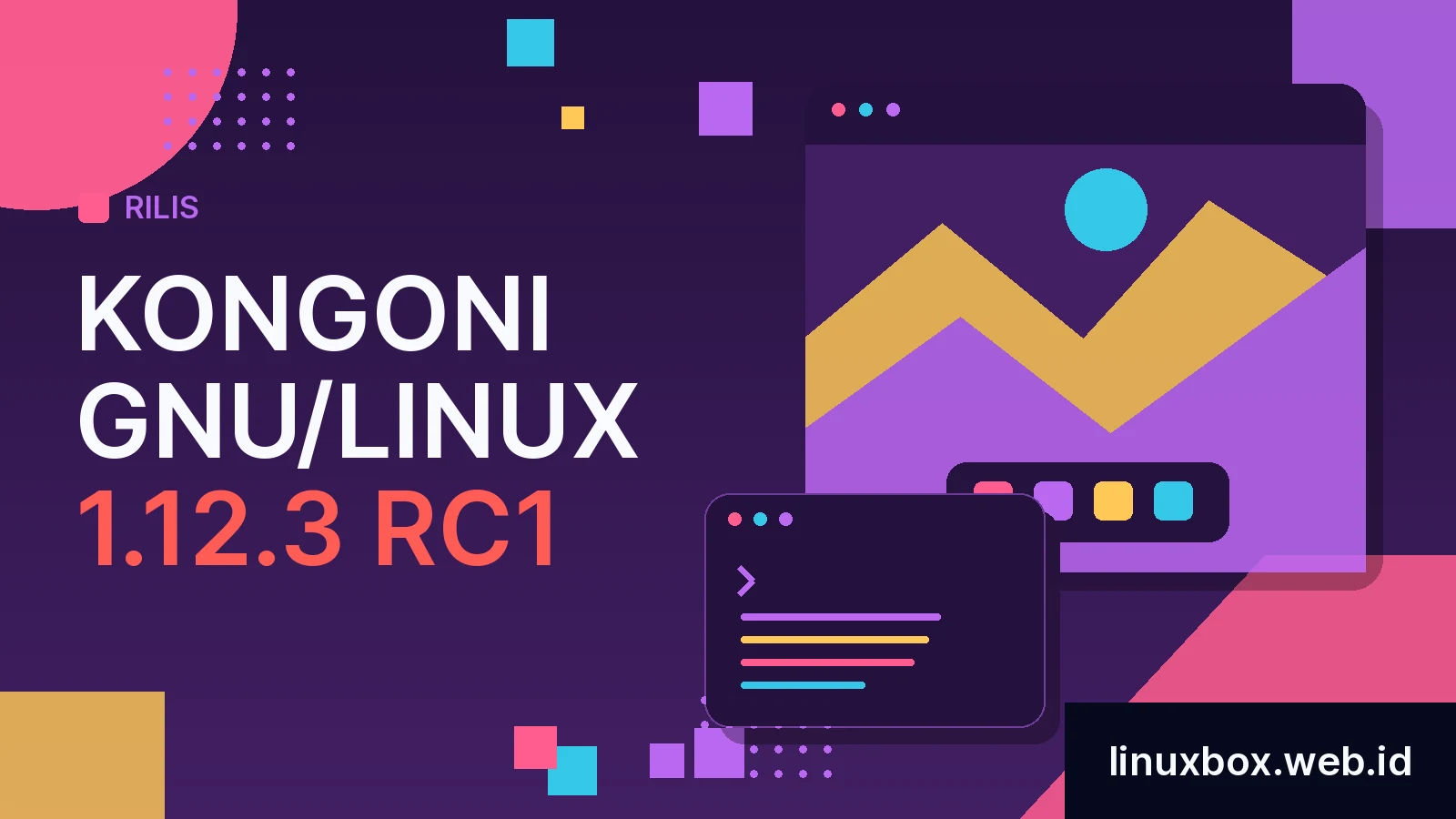 Rilis Kongoni GNU/Linux 1.12.3 RC1