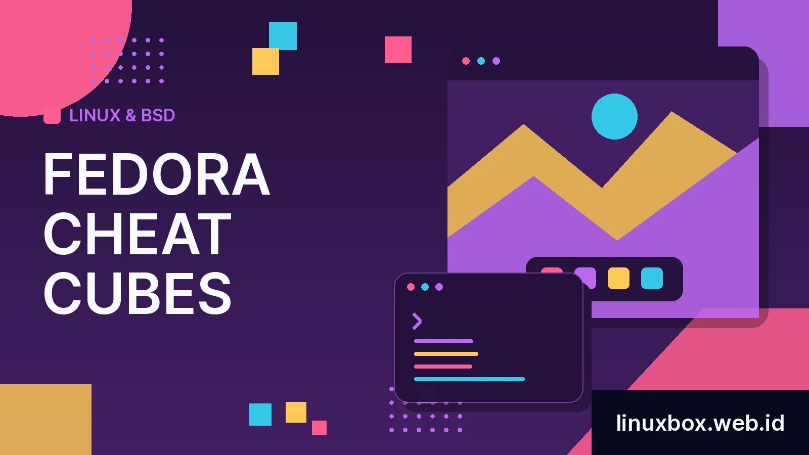Fedora Cheat Cubes