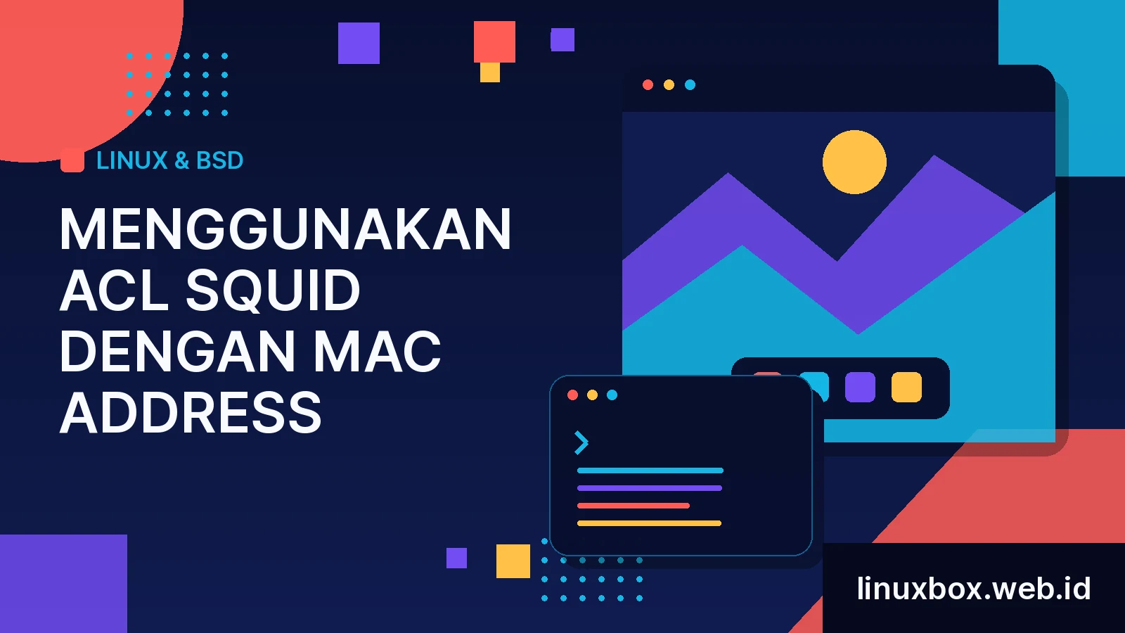 Menggunakan ACL Squid Dengan MAC address