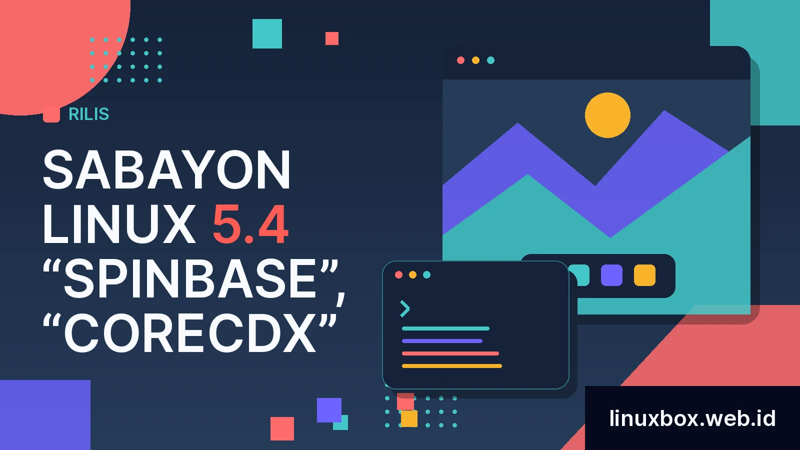 Rilis Sabayon Linux 5.4 “SpinBase”, “CoreCDX”