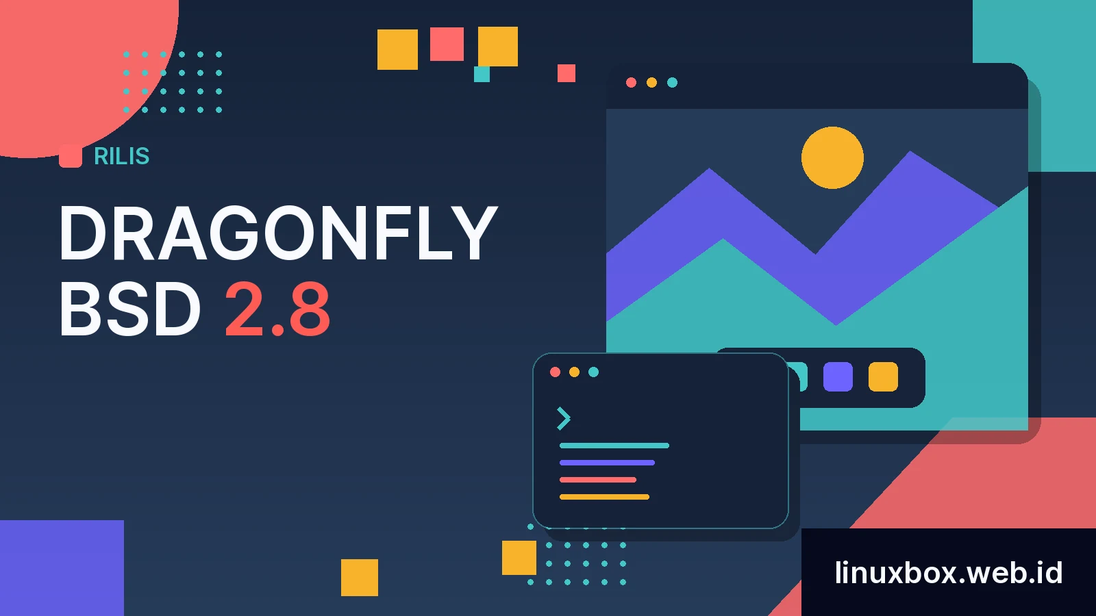 Rilis DragonFly BSD 2.8
