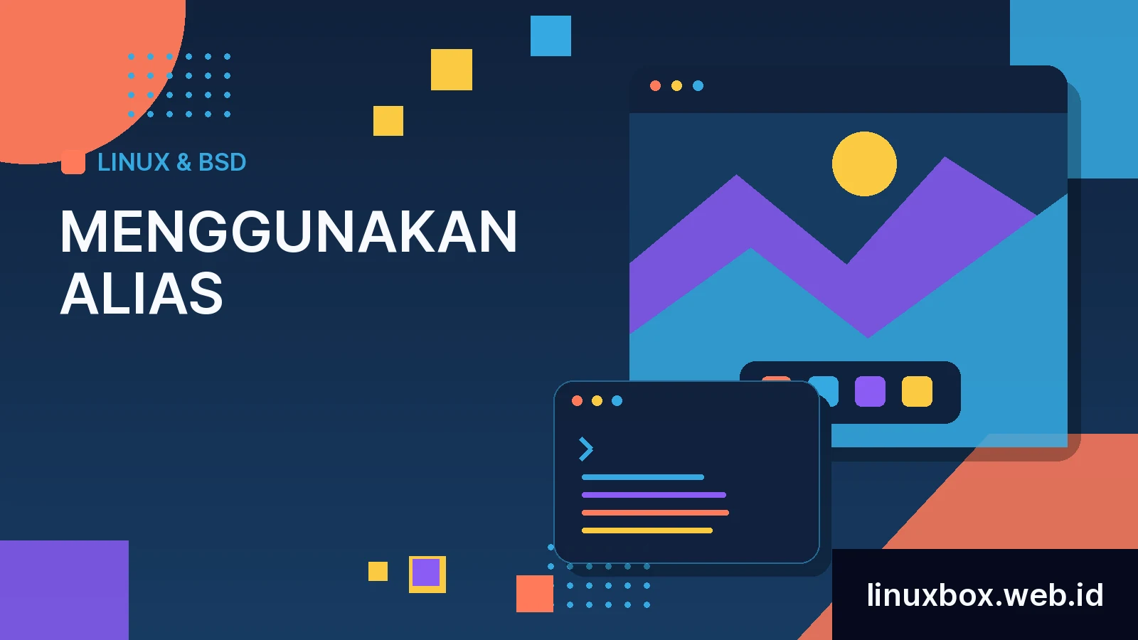 Menggunakan alias