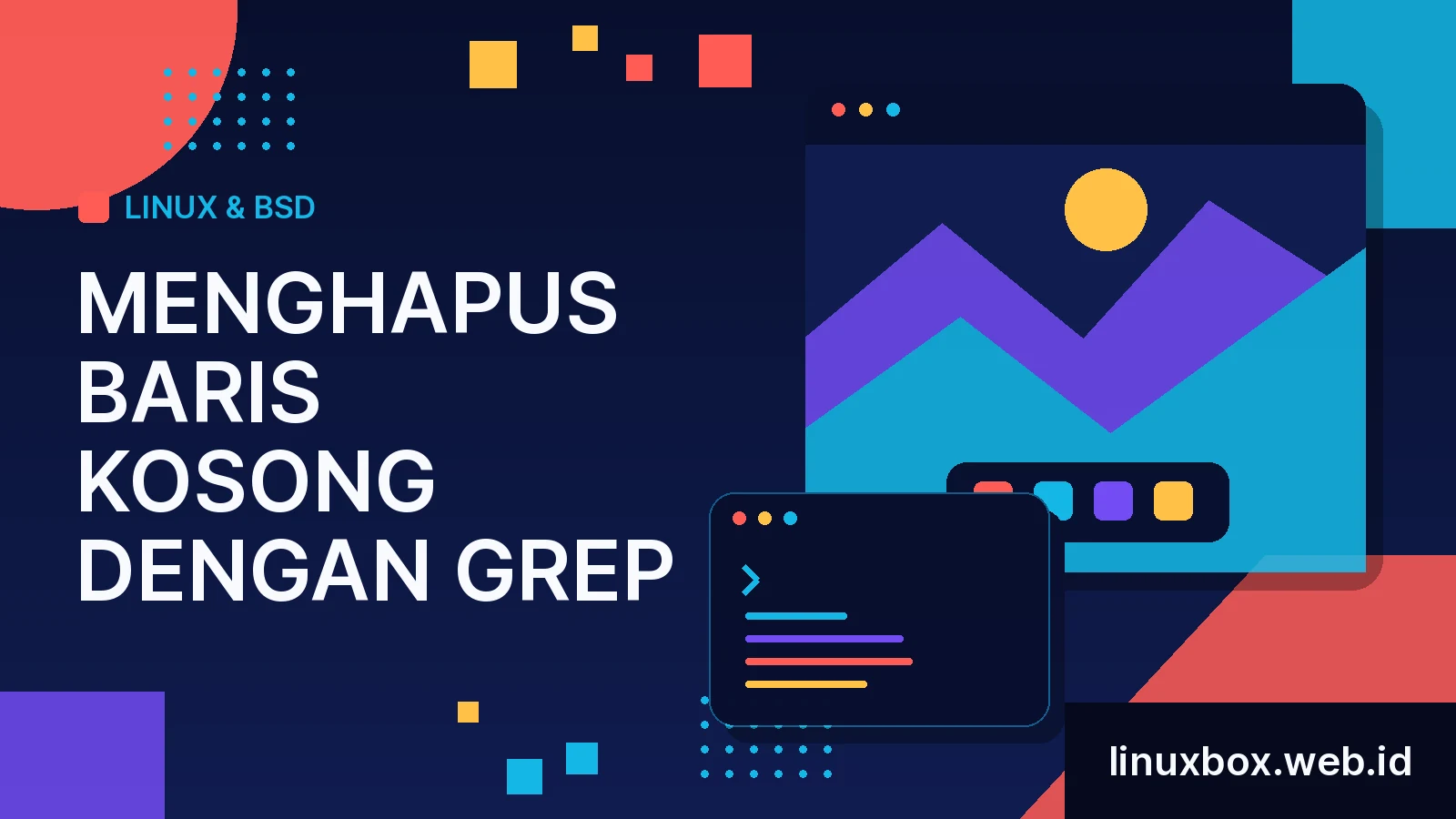 Menghapus Baris Kosong Dengan grep