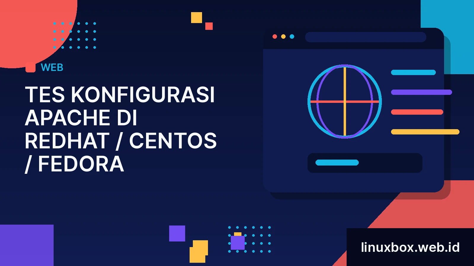 Tes Konfigurasi Apache di Redhat / CentOS / Fedora