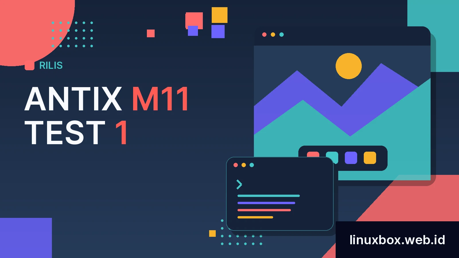 Rilis antiX M11 Test 1