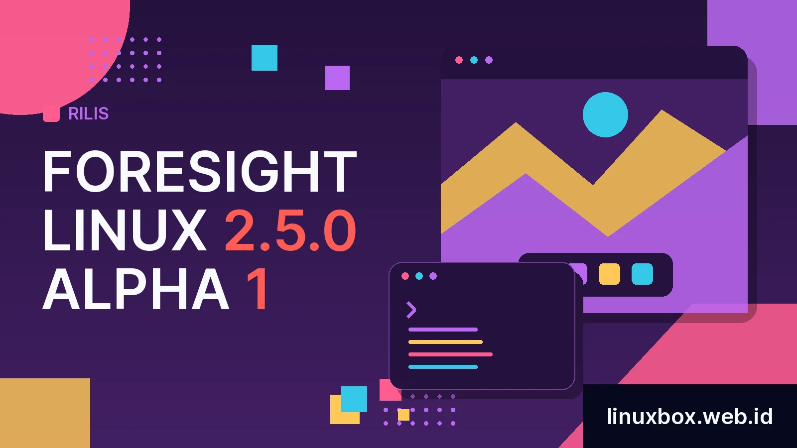 Rilis Foresight Linux 2.5.0 Alpha 1