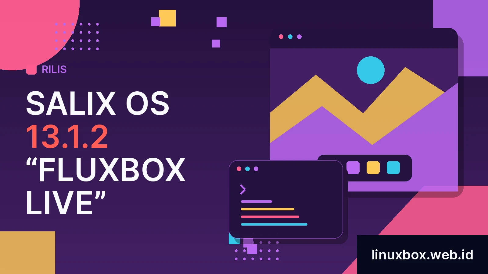 Rilis Salix OS 13.1.2 “Fluxbox Live”