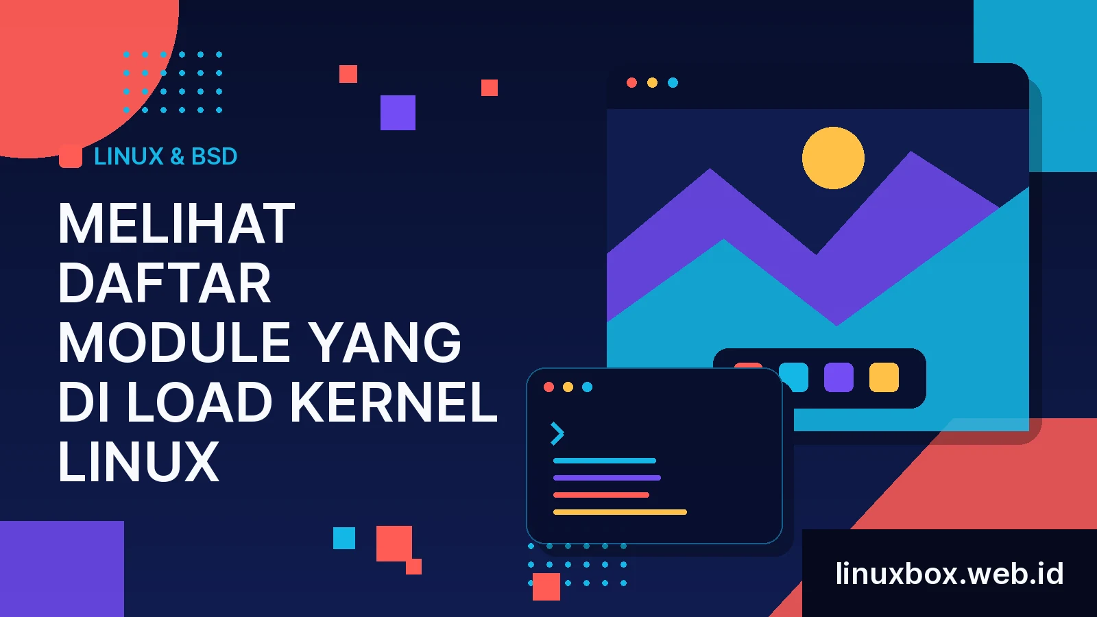 Melihat Daftar Module Yang Di Load Kernel Linux