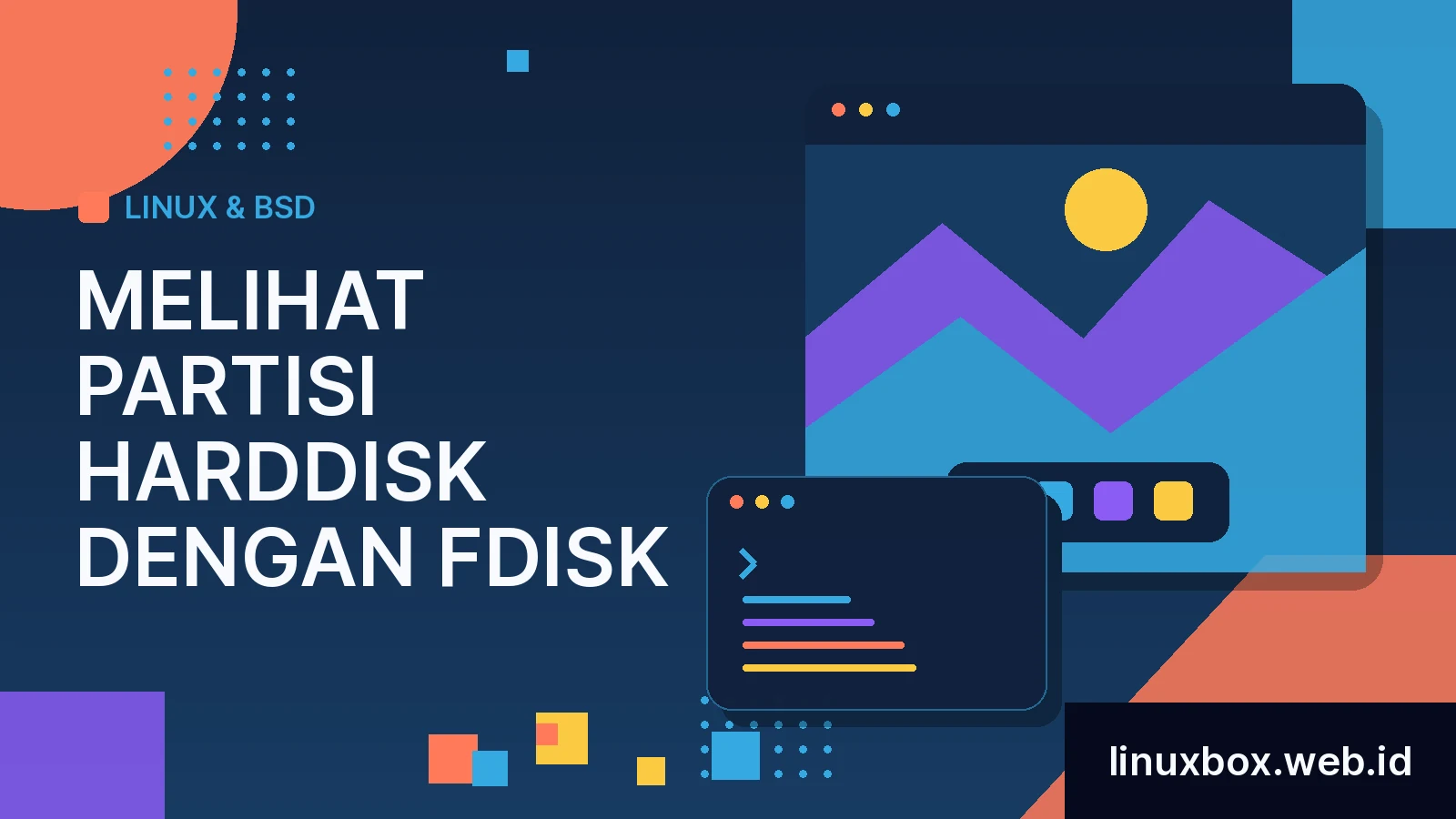 Melihat Partisi Harddisk dengan fdisk