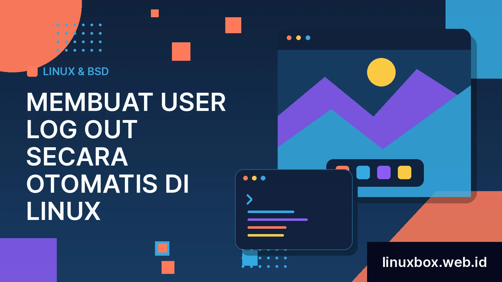Membuat User Log Out Secara Otomatis di Linux