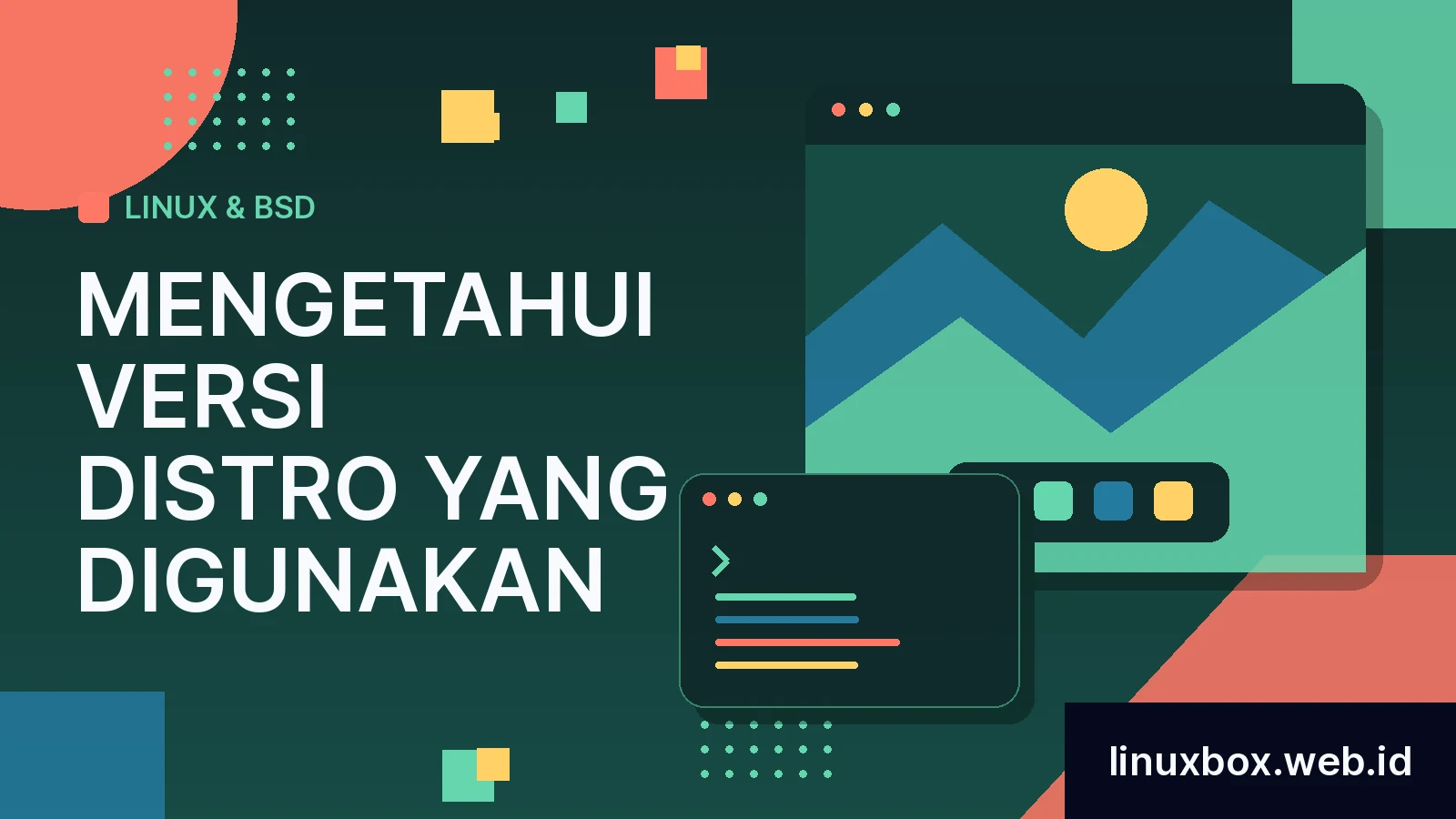 Mengetahui Versi Distro Yang Digunakan
