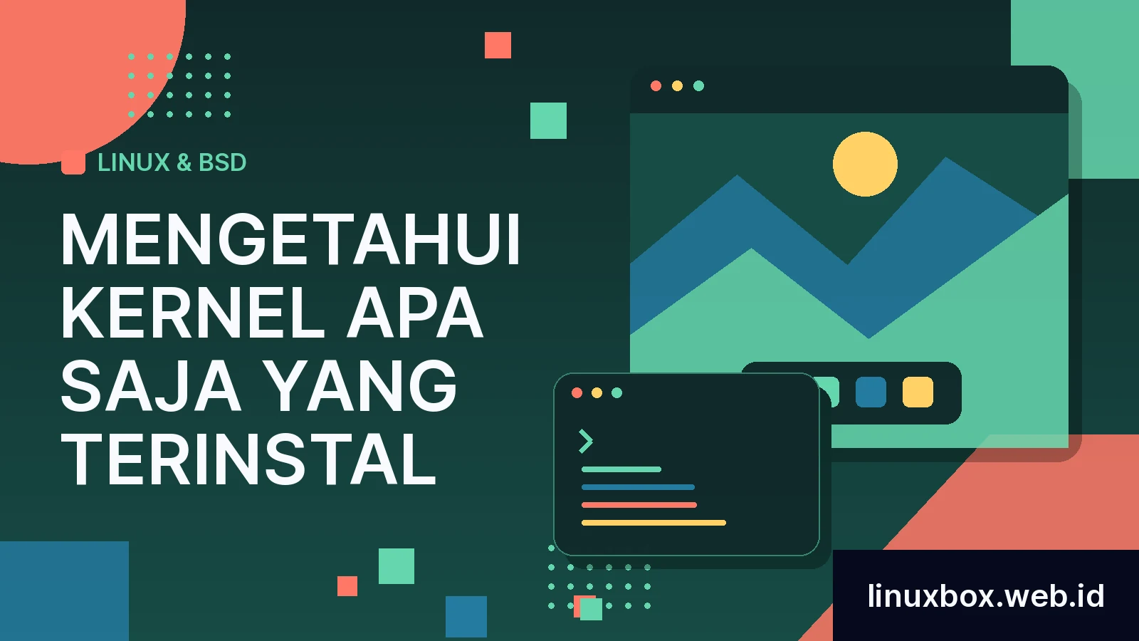 Mengetahui Kernel Apa Saja Yang Terinstal