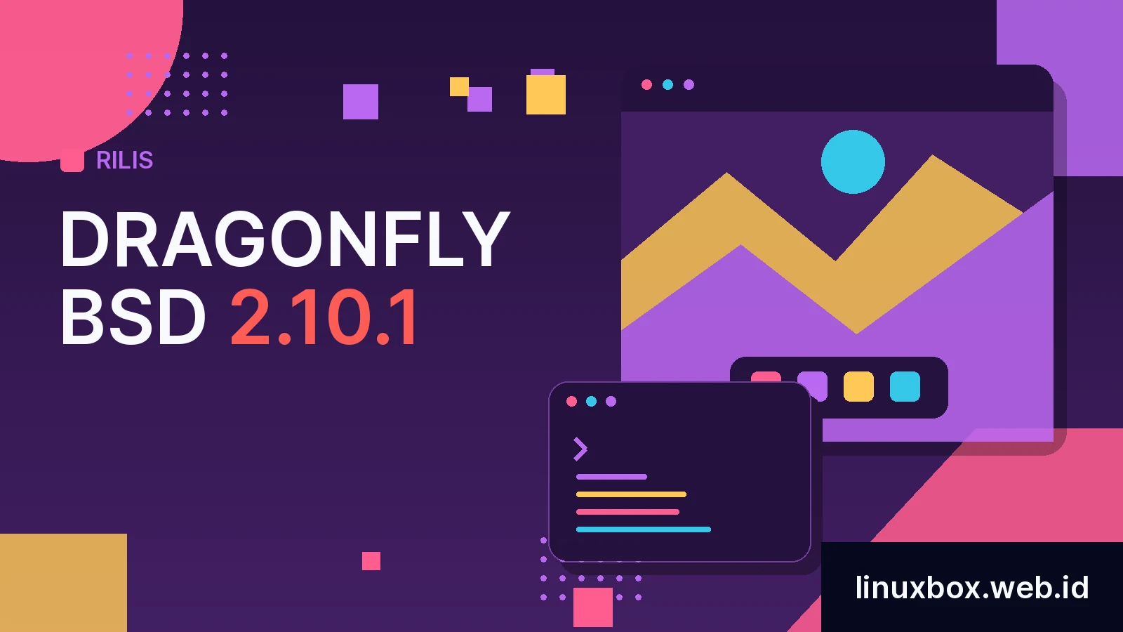 Rilis DragonFly BSD 2.10.1