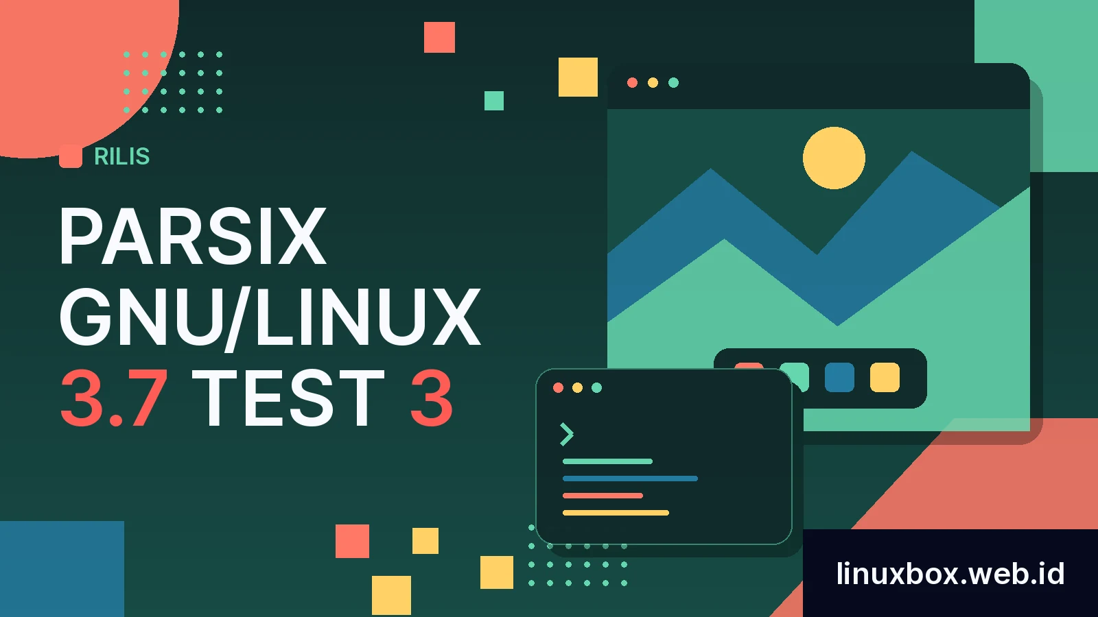 Rilis Parsix GNU/Linux 3.7 Test 3