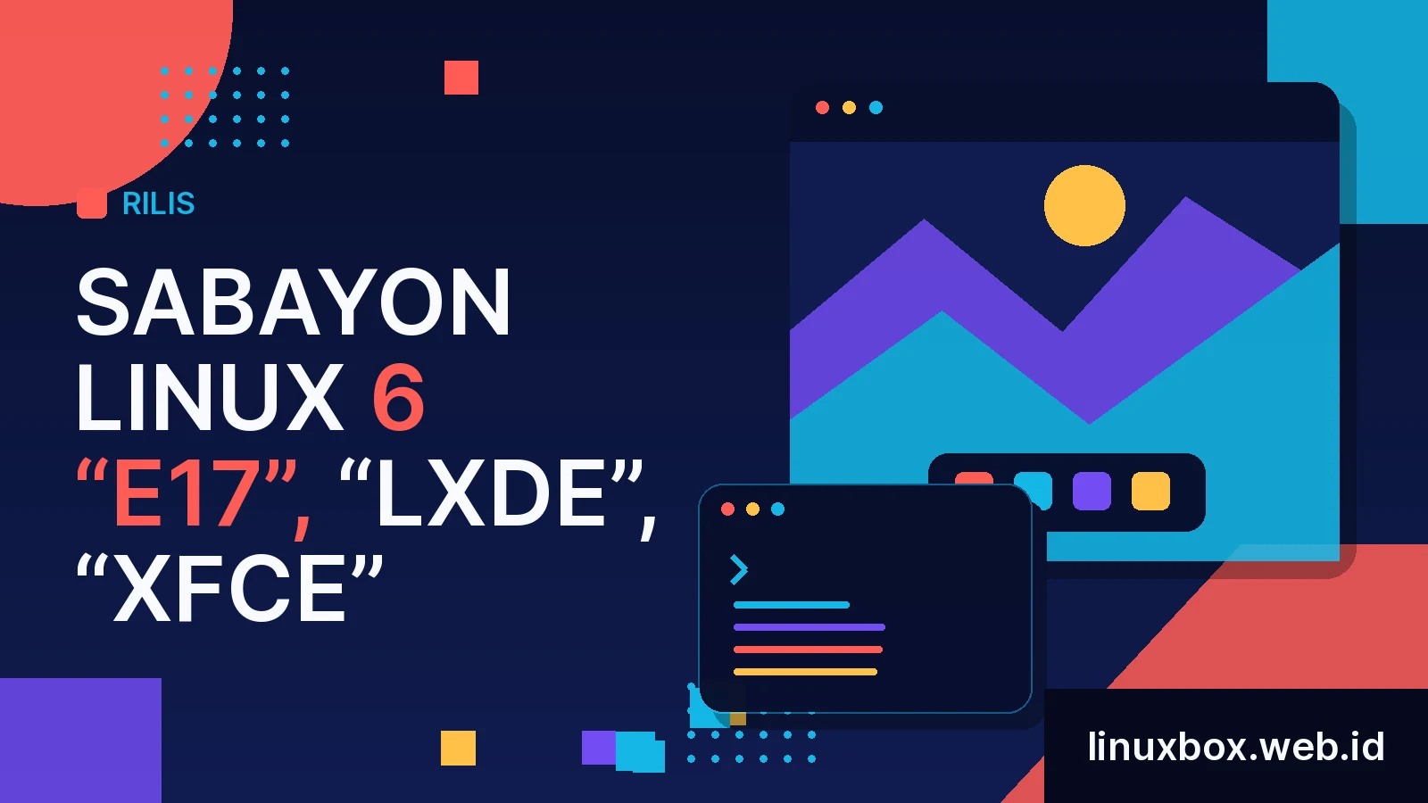 Rilis Sabayon Linux 6 “E17”, “LXDE”, “Xfce”