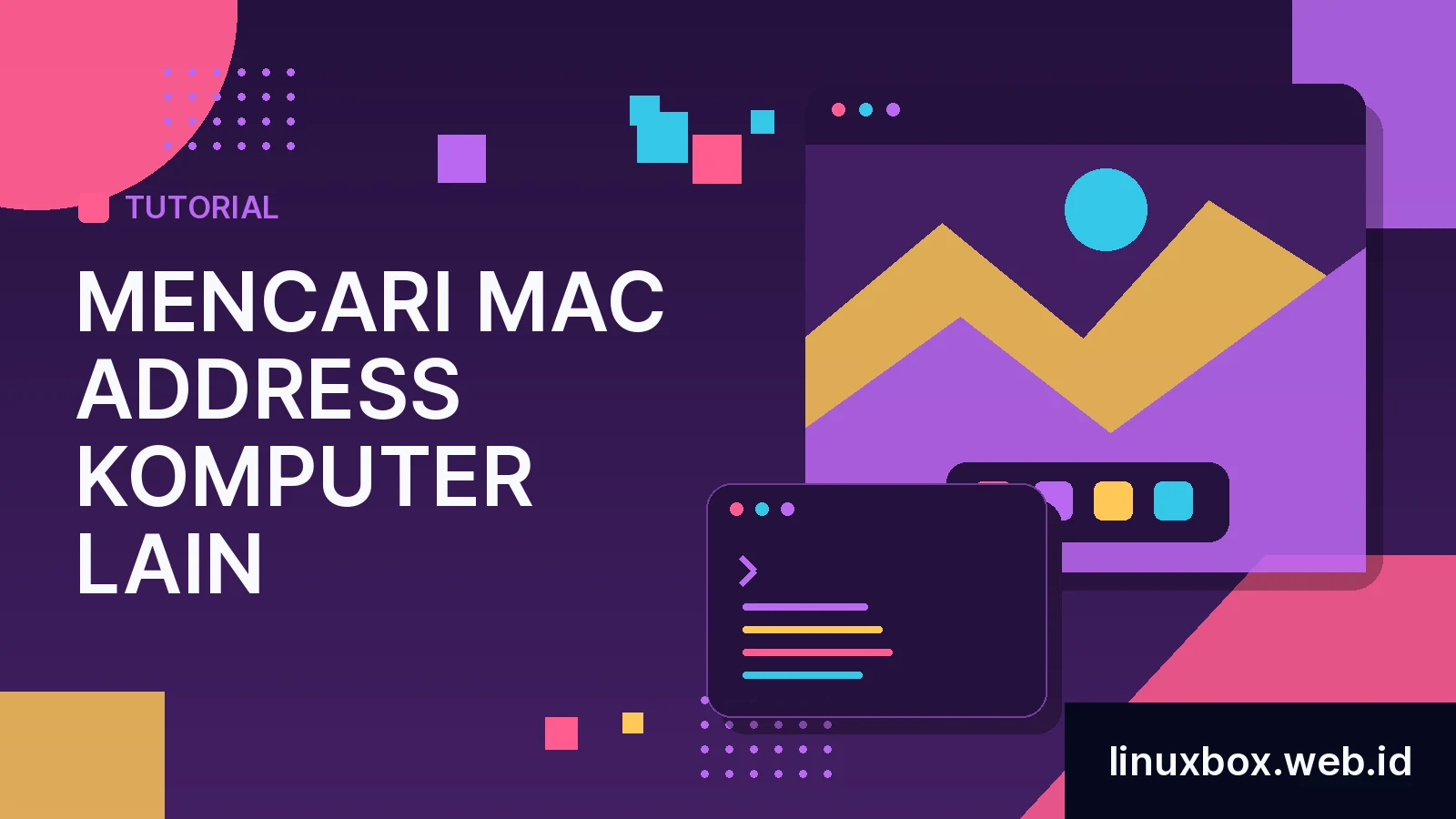 Cara Mencari MAC Address Komputer Lain