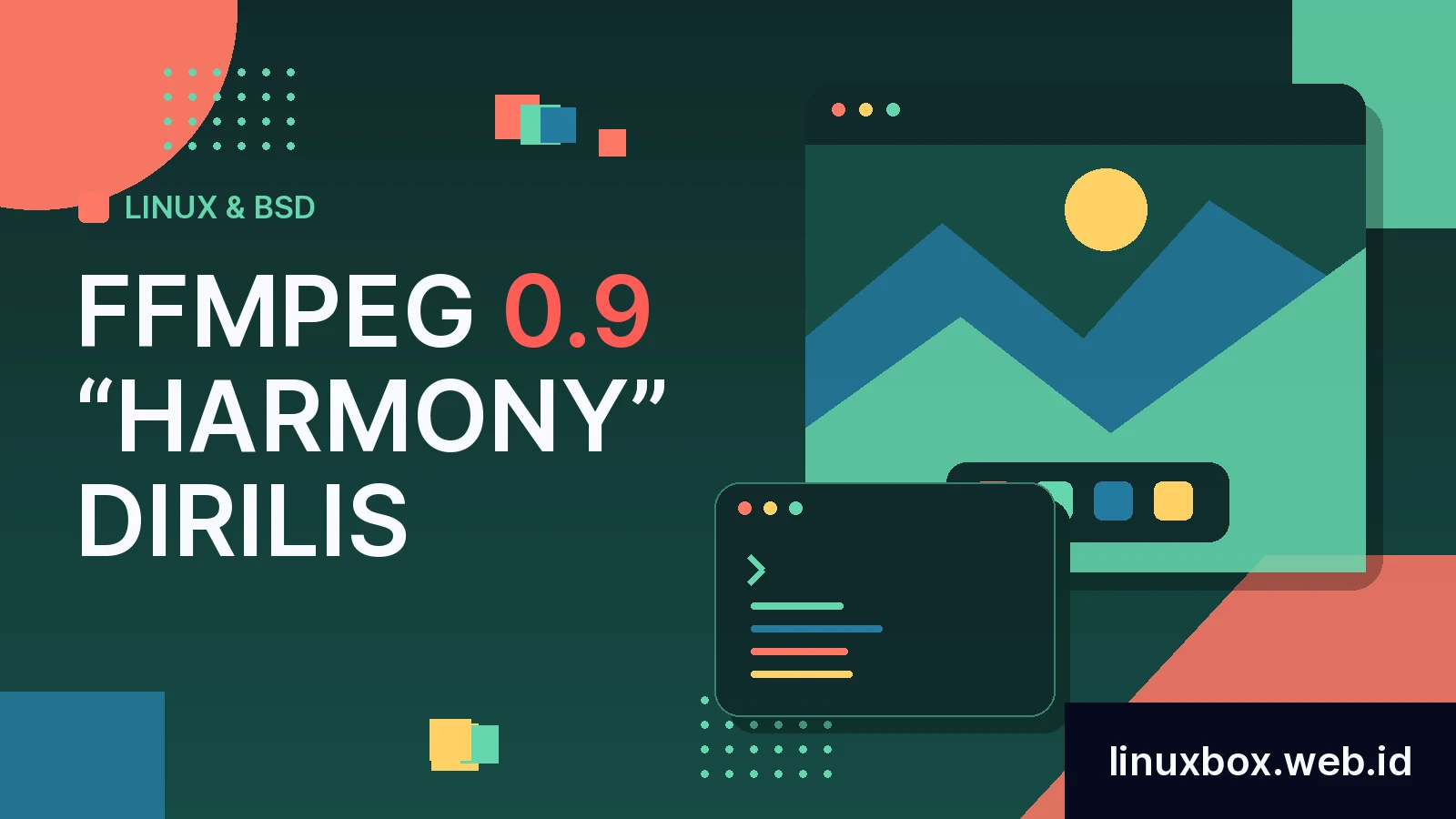 FFmpeg 0.9 “Harmony” Dirilis