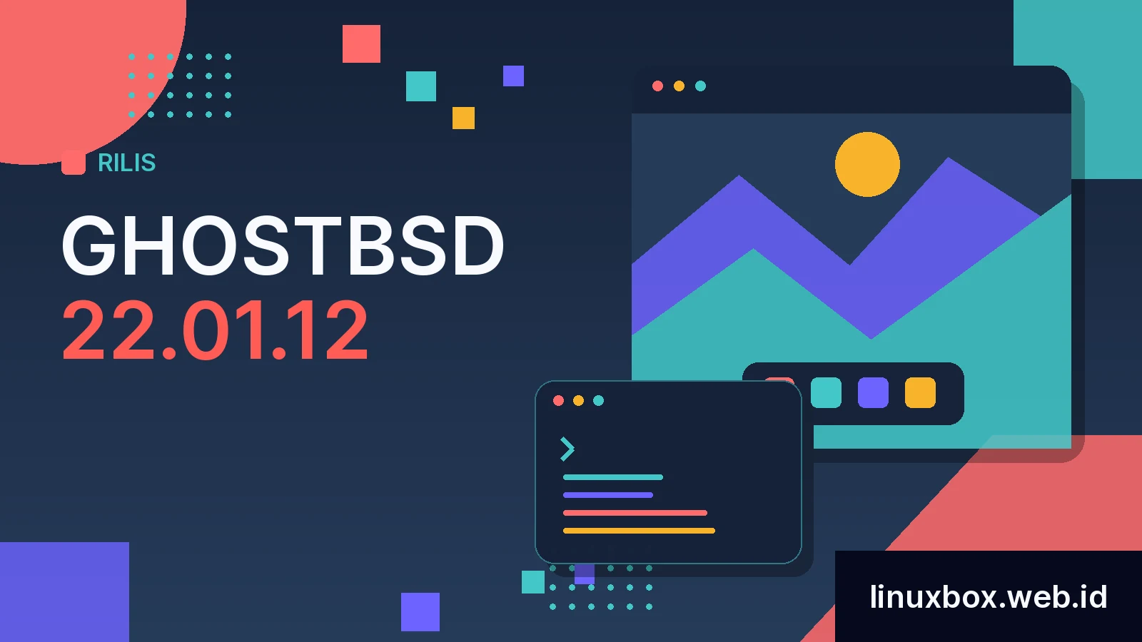 Rilis GhostBSD 22.01.12