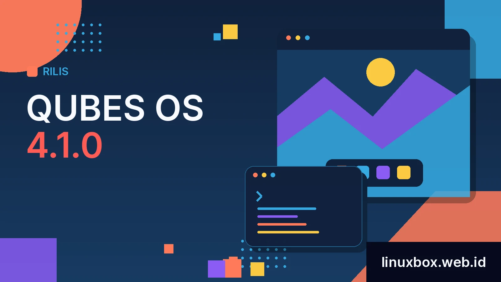 Rilis Qubes OS 4.1.0