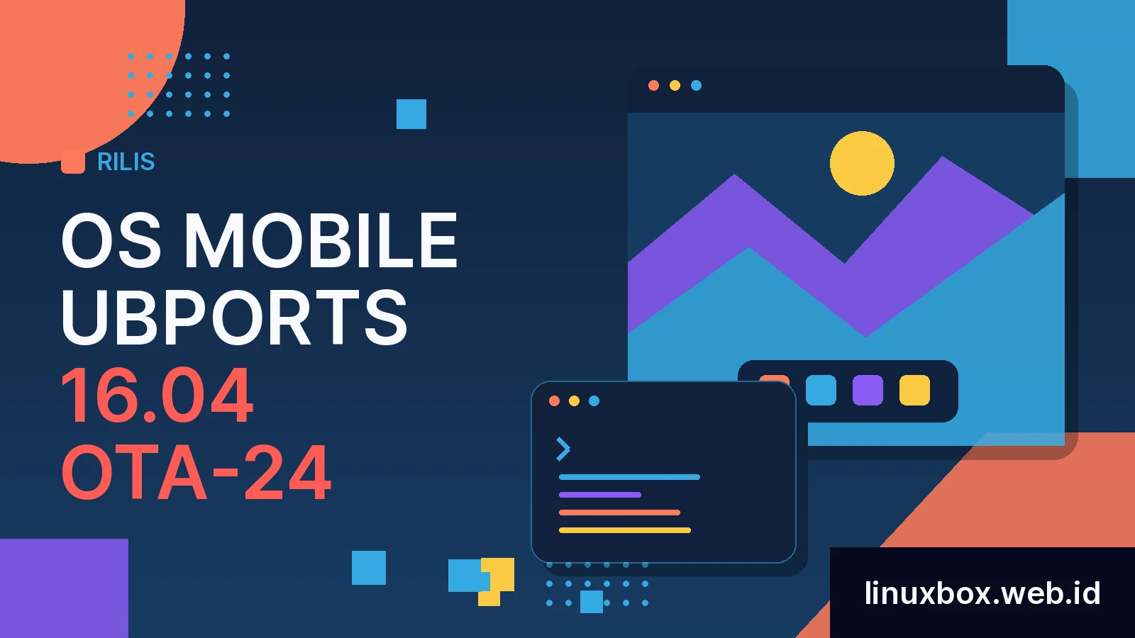 Rilis OS Mobile UBports 16.04 OTA-24