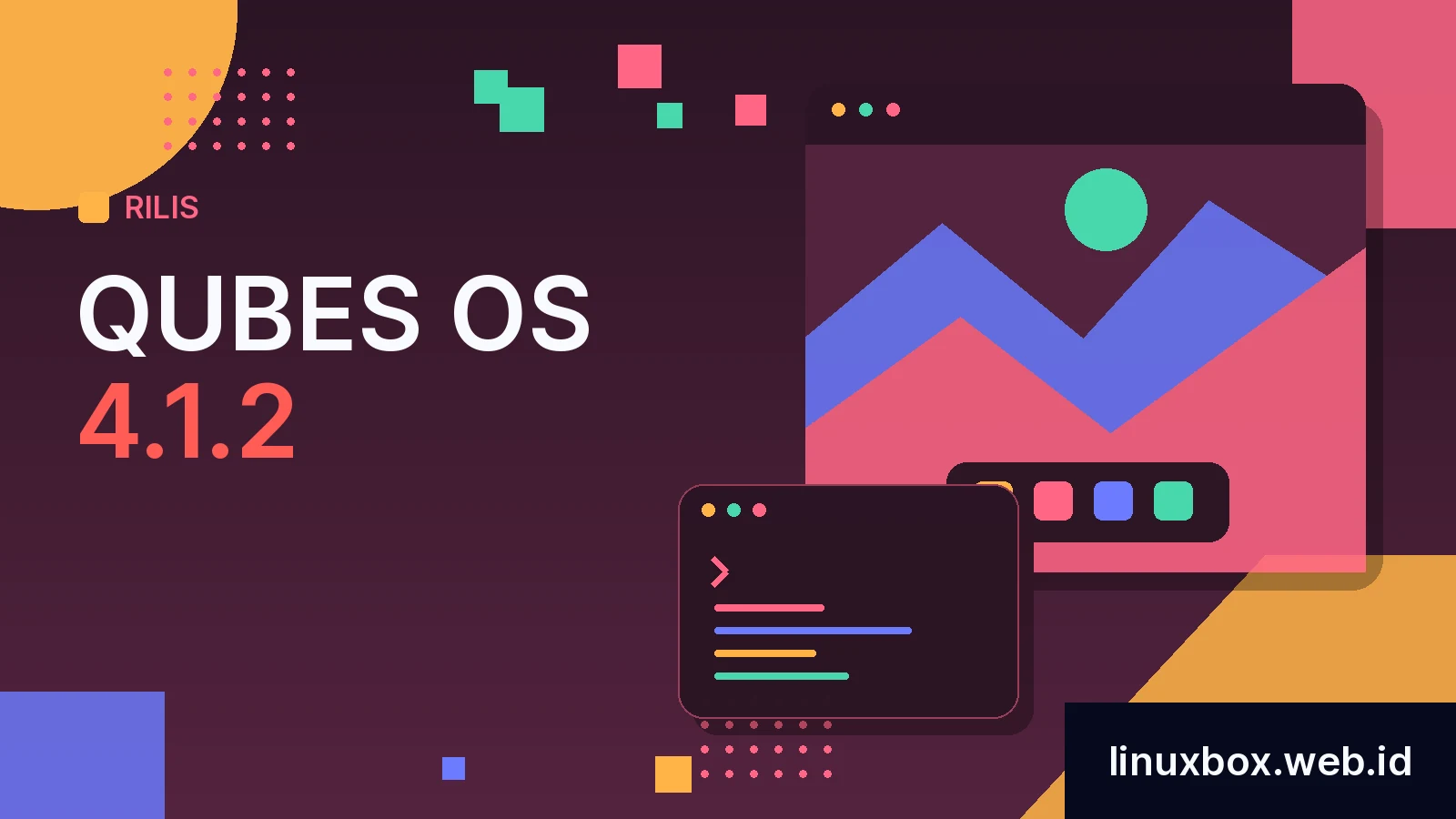 Rilis Qubes OS 4.1.2