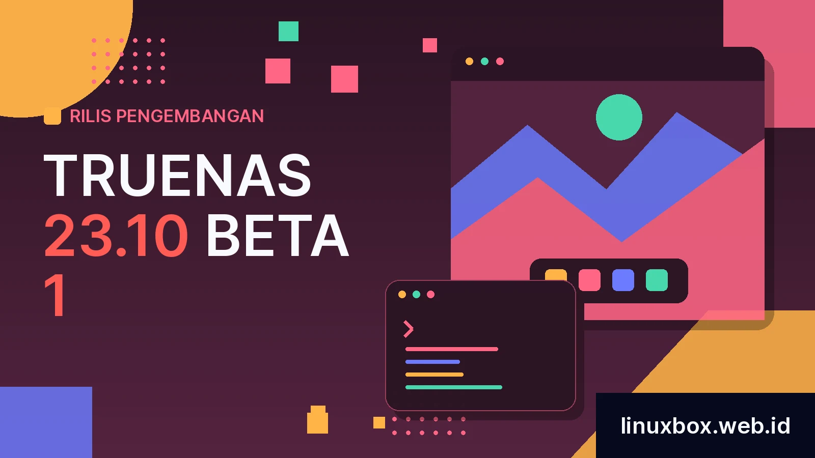 Rilis Pengembangan TrueNAS 23.10 Beta 1