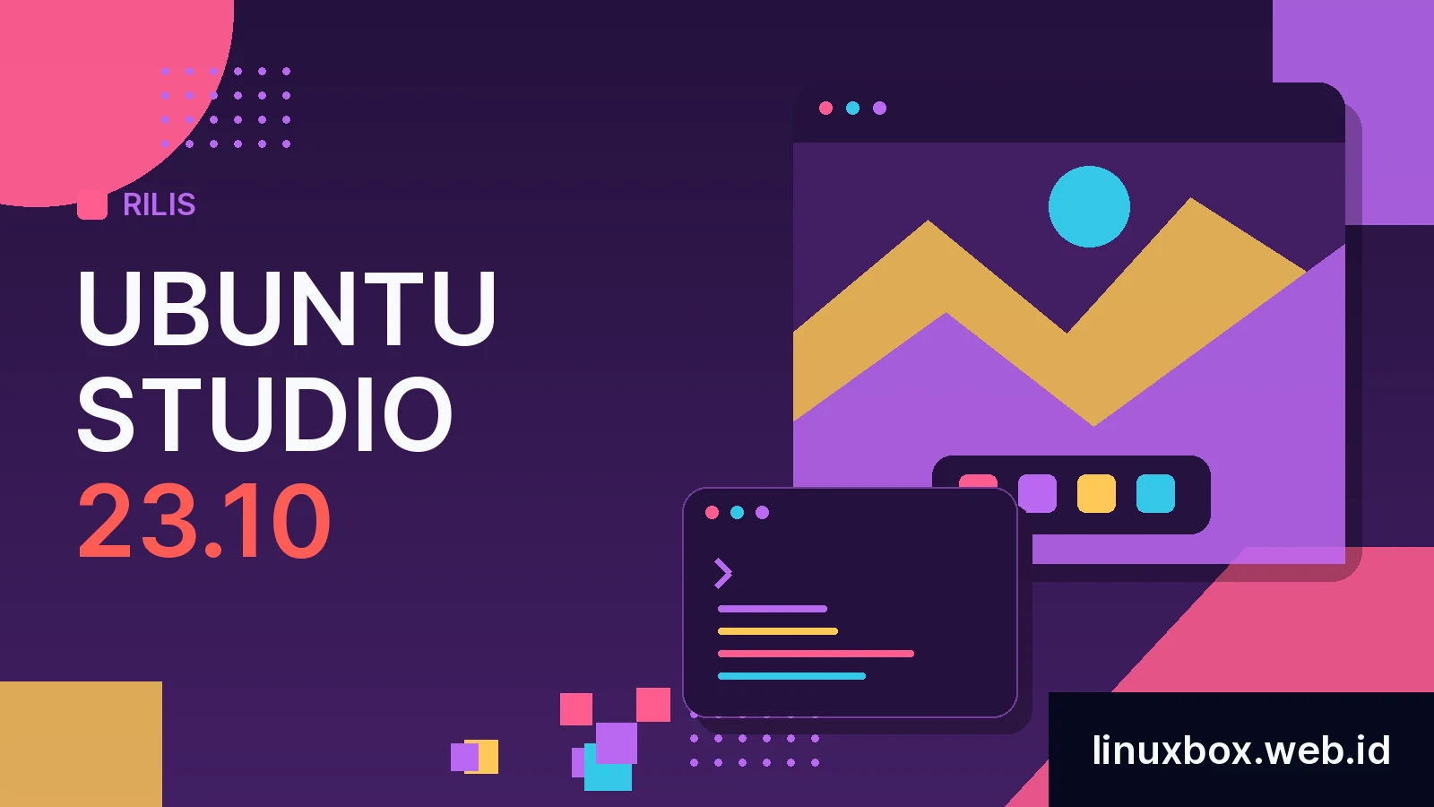 Rilis Ubuntu Studio 23.10