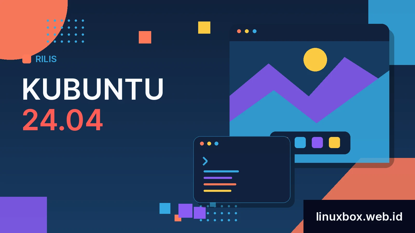 Rilis Kubuntu 24.04