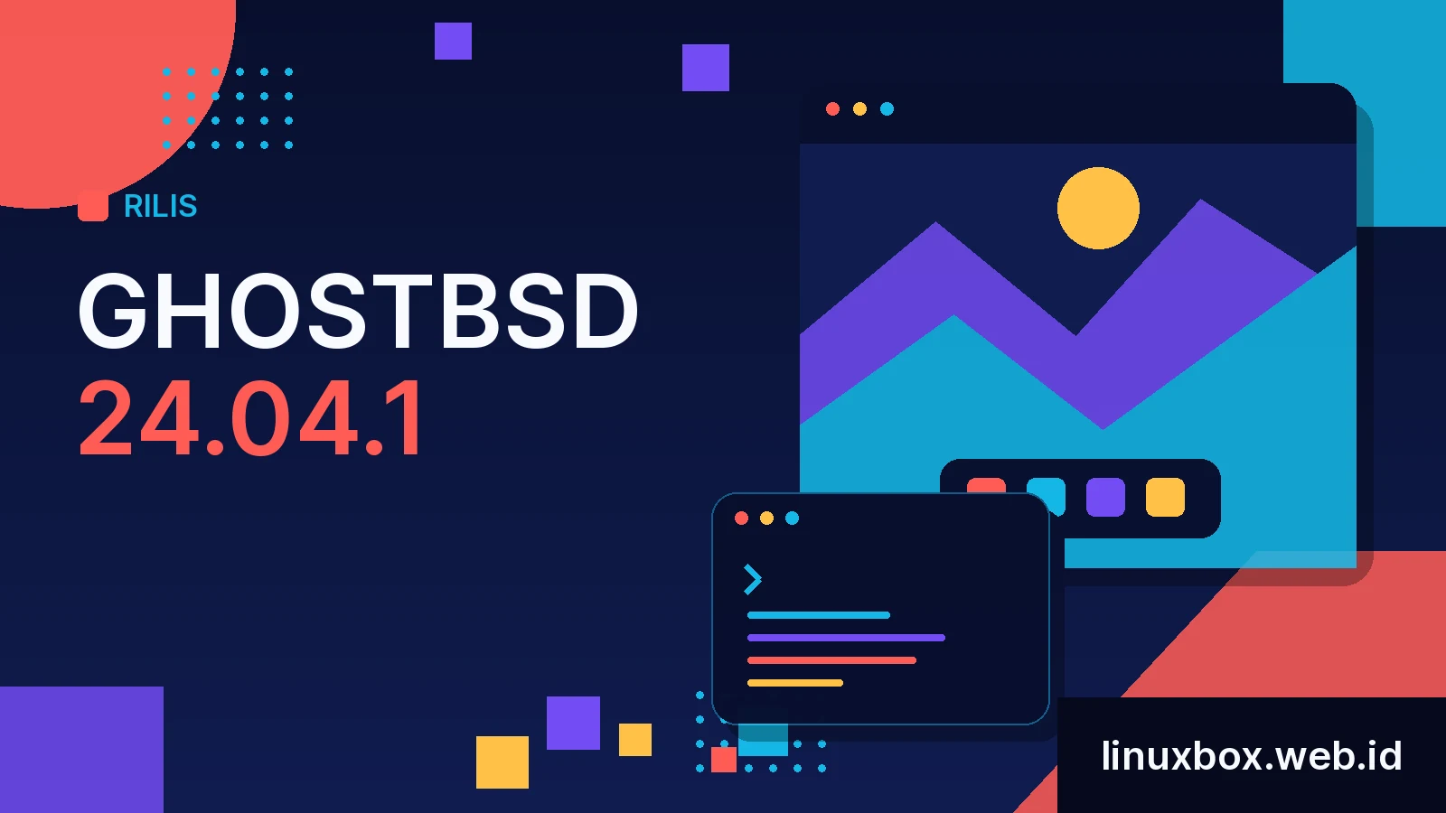 Rilis GhostBSD 24.04.1