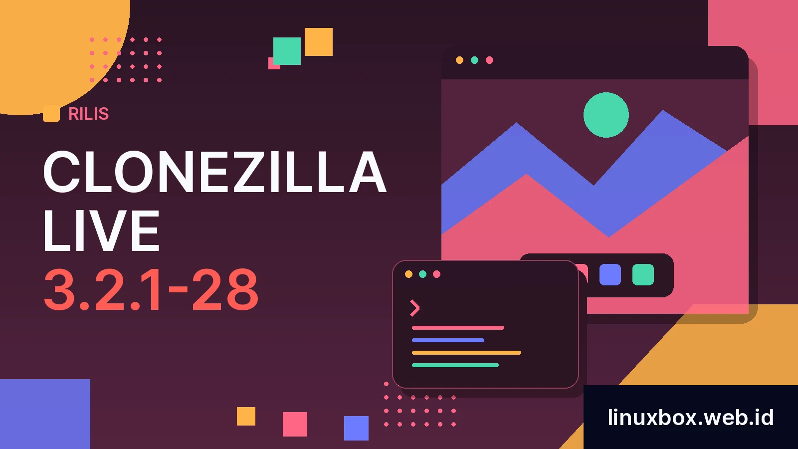 Rilis Clonezilla Live 3.2.1-28