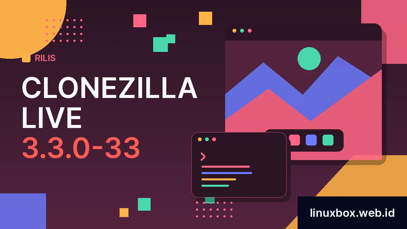 Rilis Clonezilla Live 3.3.0-33