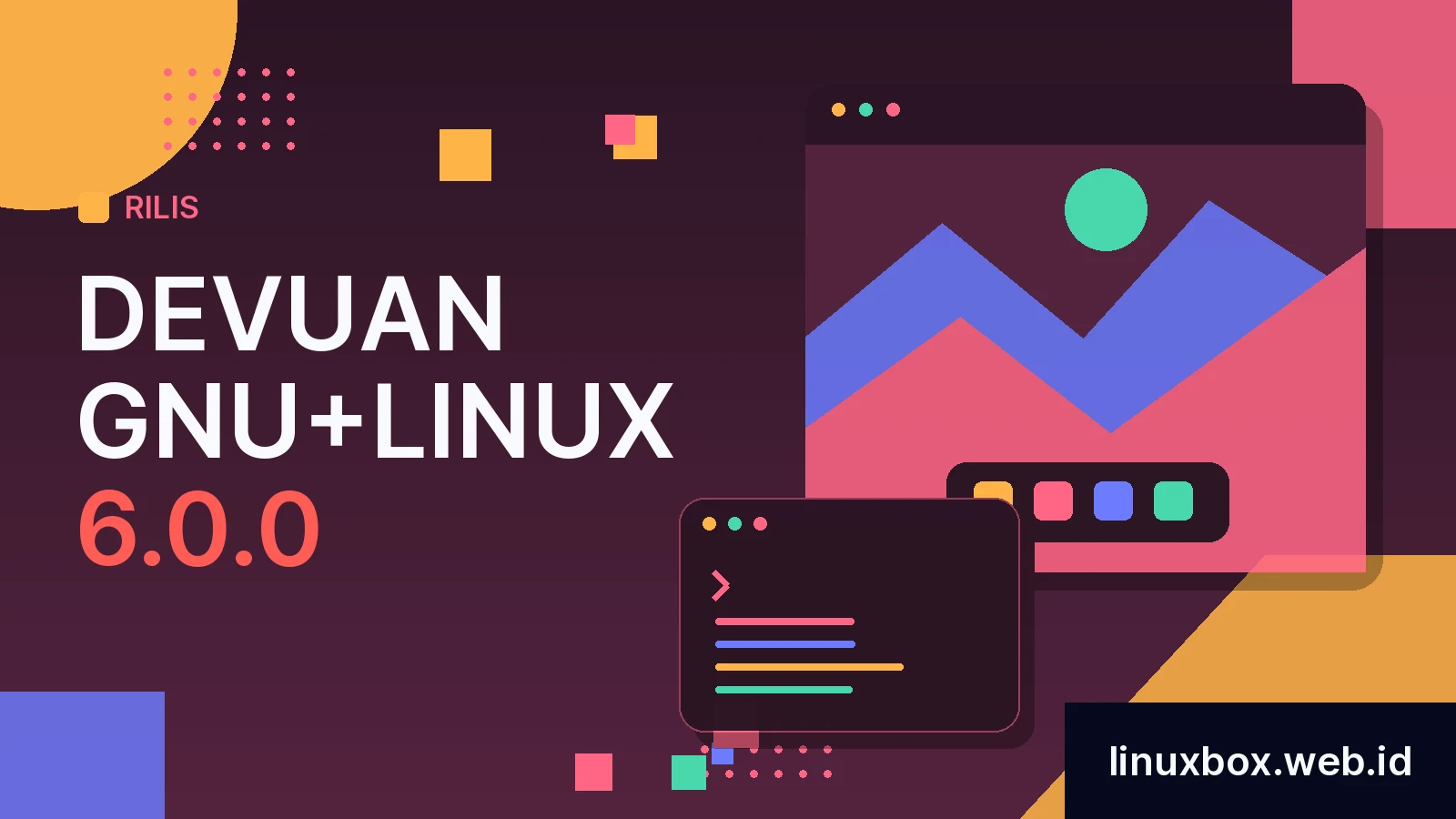 Rilis Devuan GNU+Linux 6.0.0