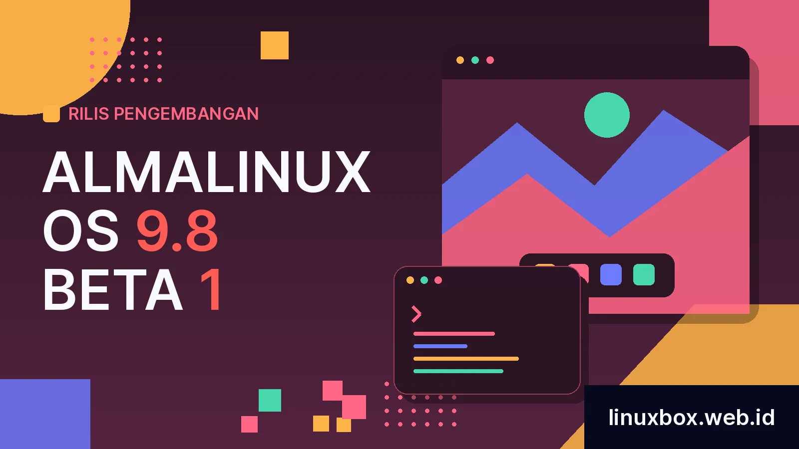 Rilis Pengembangan AlmaLinux OS 9.8 Beta 1