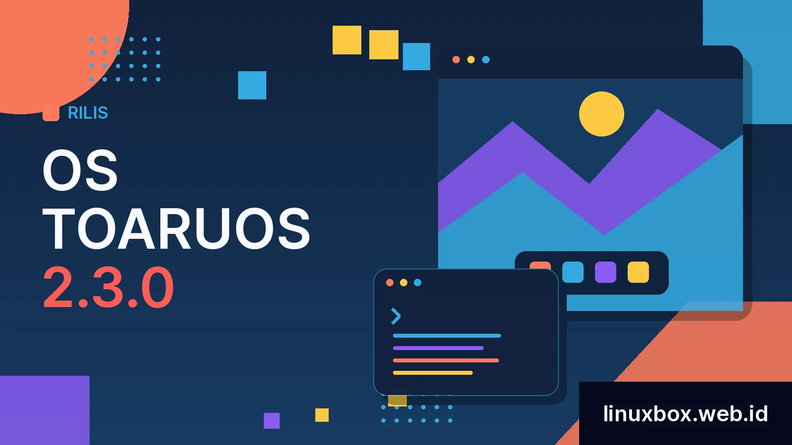 Rilis OS ToaruOS 2.3.0