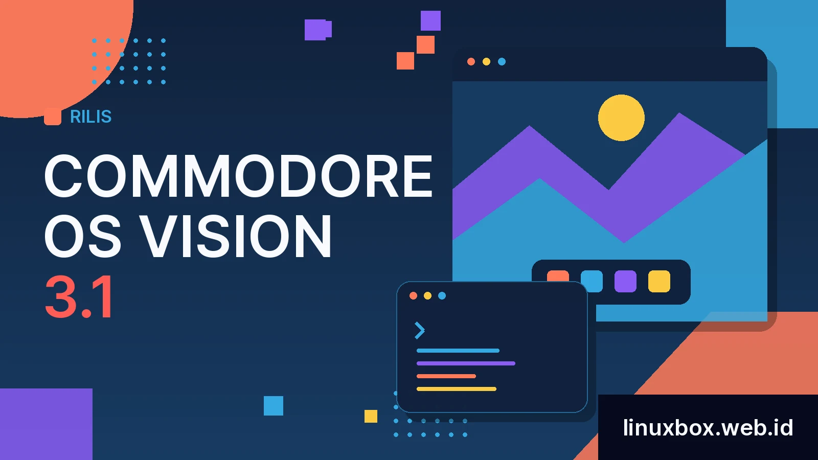 Rilis Commodore OS Vision 3.1
