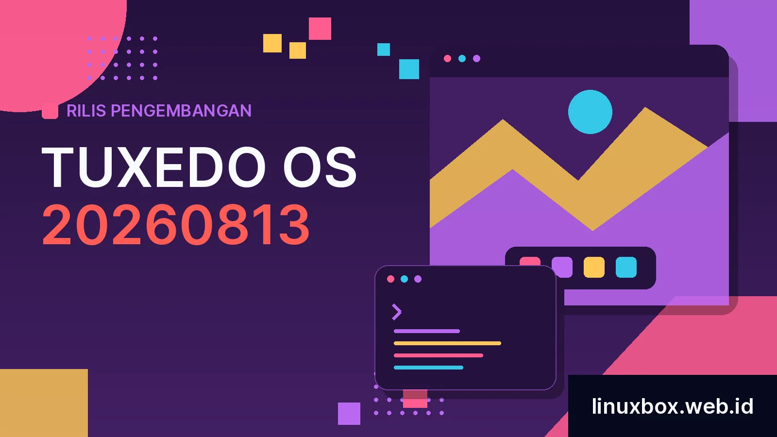 Rilis Pengembangan TUXEDO OS 20260813