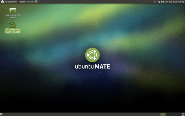 Desktop Ubuntu MATE 16.04
